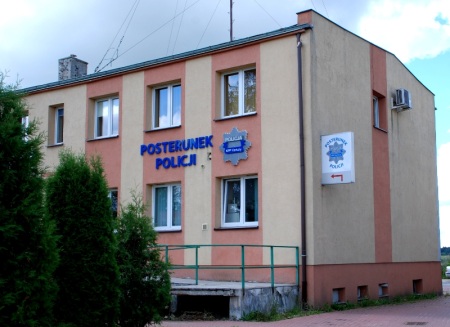 Przodkowo. Trwa remont posterunku