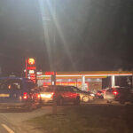 Pow. kartuski. Tłok na stacjach benzynowych.  Zobacz wideo!