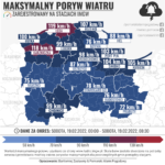 Region. Wichura nie odpuszcza. Problemy w dostawie prądu. 735 interwencji w nocy – AKTUALIZACJA