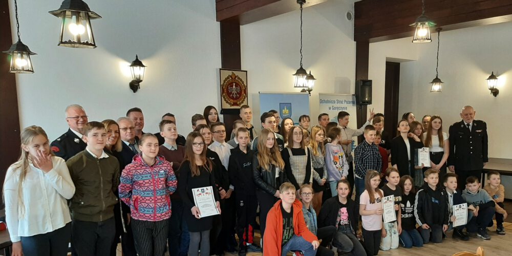 Gm. Somonino. Dzieci i młodzież rywalizowali w turnieju wiedzy pożarniczej