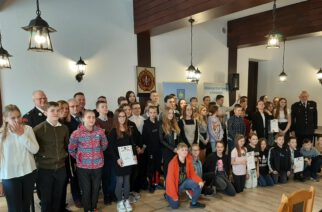 Gm. Somonino. Dzieci i młodzież rywalizowali w turnieju wiedzy pożarniczej