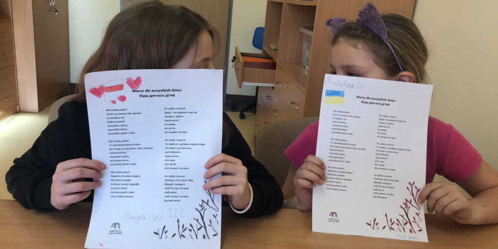 Banino. Lokalna, w tym szkolna społeczność pomaga Ukrainie