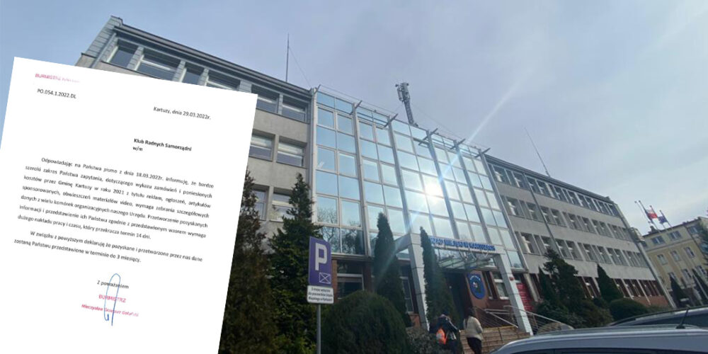 Kartuzy. Radni pytają o wydatki na promocję, a urząd każe czekać
