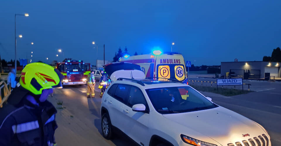 Banino. Potrącenie dziecka. Na miejscu policja i straż