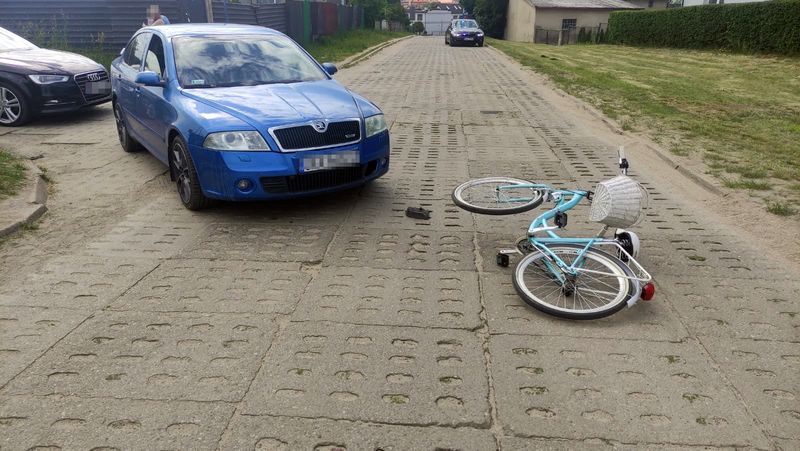 Kiełpino. Potrącono 15-letnią rowerzystkę