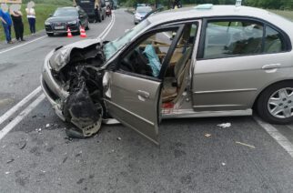 Leźno. Wypadek z udziałem 79-latka. Trafił do szpitala