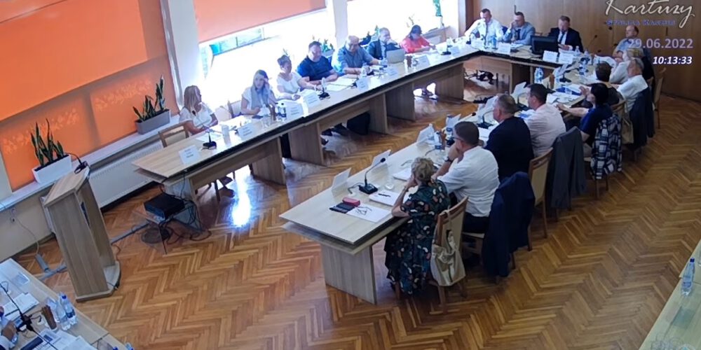 Kartuzy. Trwa stacjonarna sesja Rady Miejskiej. Czy będzie gorąco?