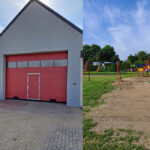 Tokary. Budowa garażu przy OSP zakończona