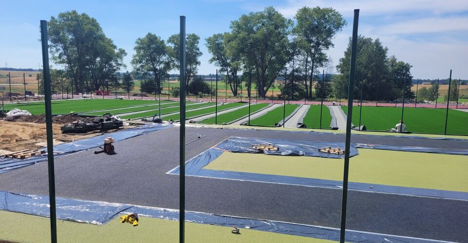 Borcz. Powstaje nowa infrastruktura sportowa