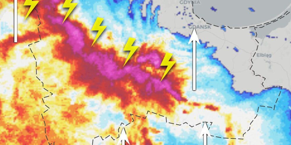Region. Burza na Pomorzu. Straż pożarna działa w terenie