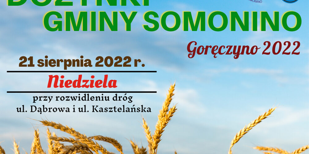 Goręczyno. Gminne dożynki już w sierpniu
