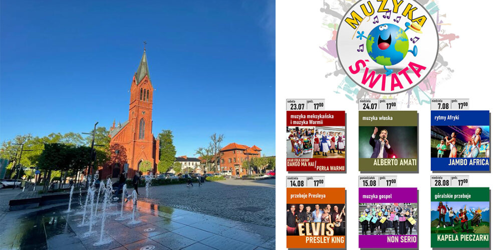 Kartuzy. Muzyka Świata na Rynku już od soboty!