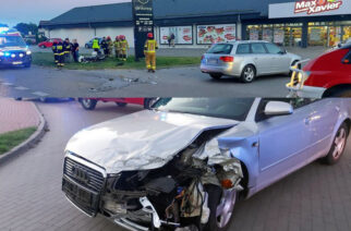 Przodkowo. Wypadek z udziałem motocykla. Kierująca trafiła do szpitala