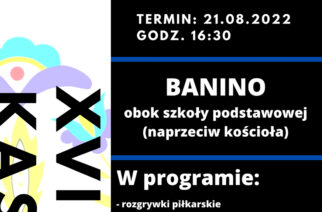 Banino. Już w niedzielę XVI Festyn Kaszubski