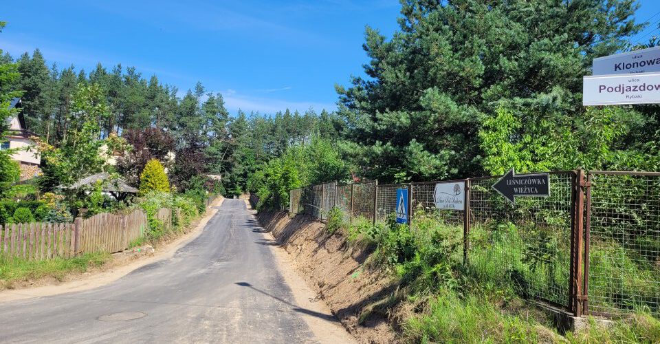 Gm. Somonino. Nowe nawierzchnie asfaltowe na drogach