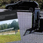 Mirachowo. Skradziono panele fotowoltaiczne. Na miejscu widziano czarne auto