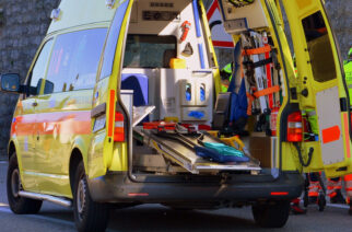 Tuchom. Wypadek z udziałem motocykla. Ranny został 15-latek