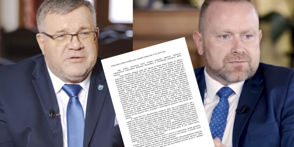 Dzierżążno. Strażacy odpowiadają burmistrzowi: „Jego kłamliwe słowa nas obrażają…”