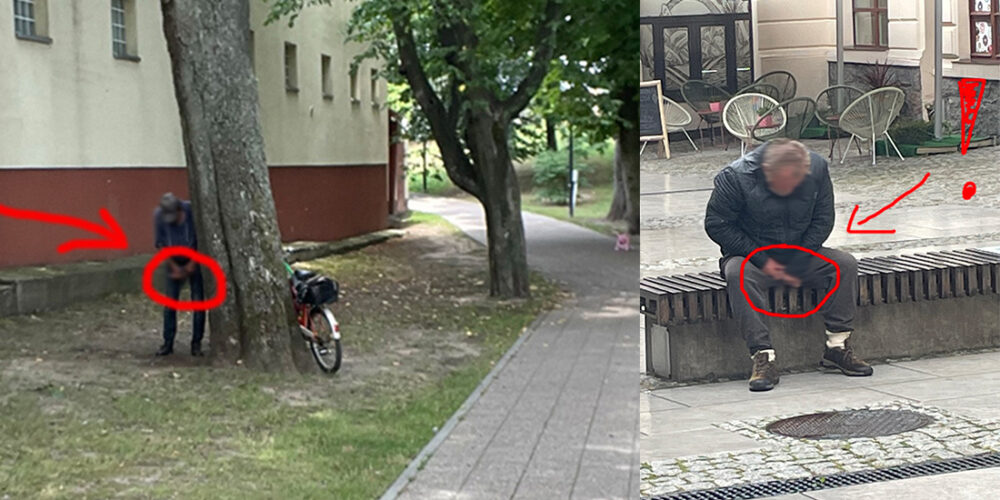 Kartuzy. Problem z Panami o wątpliwej reputacji trwa. Na kąpielach w fontannie się kończy…