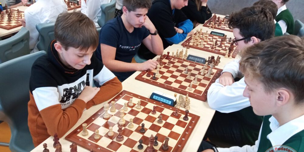 Kartuzy. Awans „dwójki” do finału województwa w Igrzyskach Młodzieży Szkolnej w Szachach Drużynowych