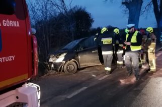Brodnica Górna. Rozbił auto na drzewie… i uciekł