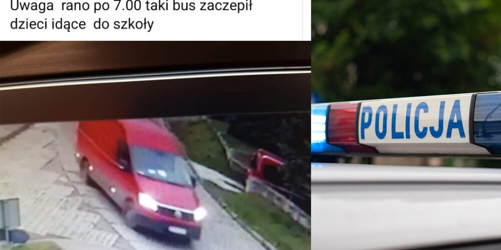 Somonino. Ktoś zaczepiał dzieci i zapraszał do auta. Policja bada sprawę