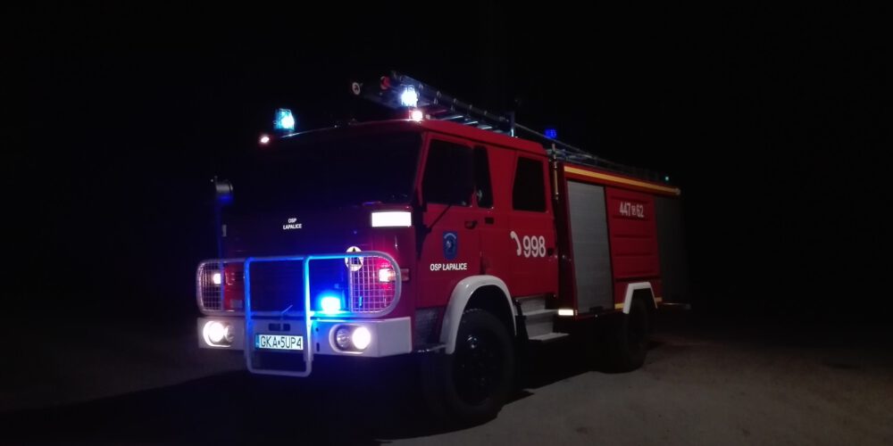 Borkowo, Łapalice. Niedzielne pożary. Oba powstały w piwnicy