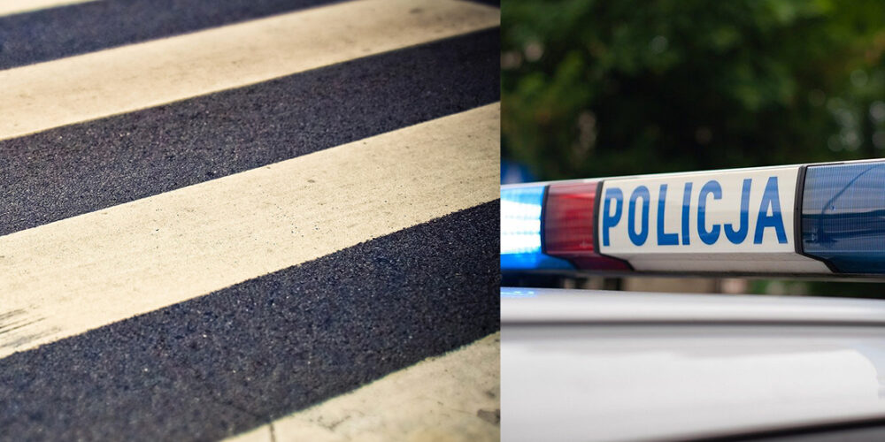 Kiełpino. Wypadek na przejściu dla pieszych