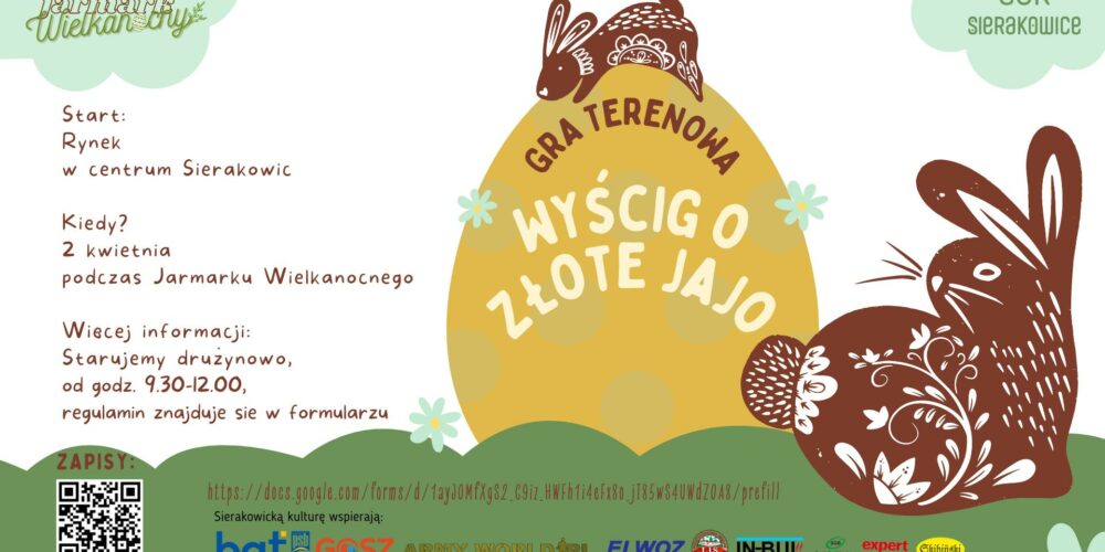 Sierakowice. Wkrótce Wyścig o „Złote Jajo”