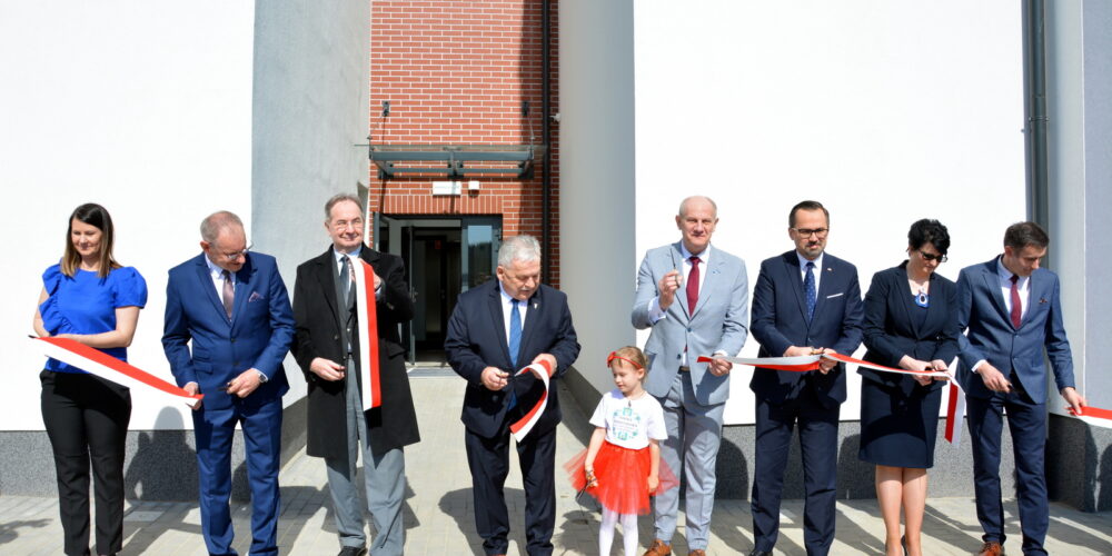 Borkowo. Rozbudowana część szkoły otwarta