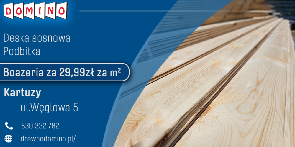 „Domino” – skład drewna z wieloletnim stażem na lokalnym rynku