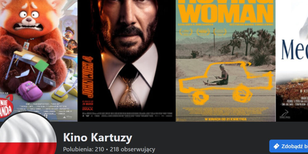 Kartuzy. Kino ma swój fanpage na Facebooku