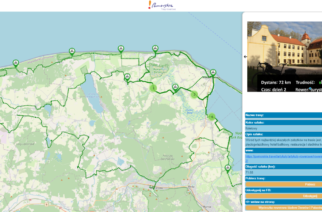 Rowerem przez Pomorskie? Wypróbuj interaktywną mapę