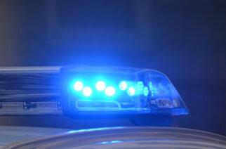 Węsiory. Wywrócił się na motorze. Trafił do szpitala