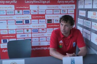 Radunia Stężyca zremisowała z Hutnikiem Kraków. Zobacz wideo z pomeczowej konferencji prasowej