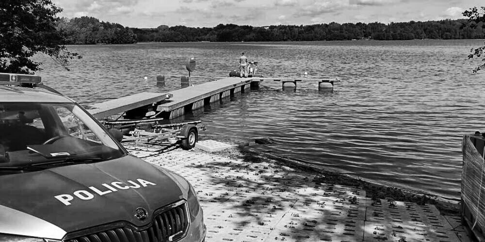 Gm. Sulęczyno. Młody mężczyzna utonął w jeziorze