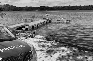 Gm. Sulęczyno. Młody mężczyzna utonął w jeziorze