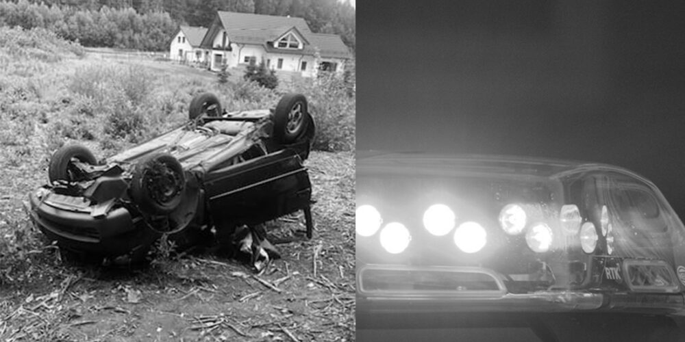 Brodnica Górna. Samochód dachował. Zginął 10-latek