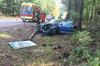 Trasa Hopowo – Egiertowo. Wypadek podczas wyprzedzania. Jedną osobę aresztowano – AKTUALIZACJA