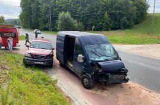 Łapalice. Wypadek drogowy. 1 osoba poszkodowana