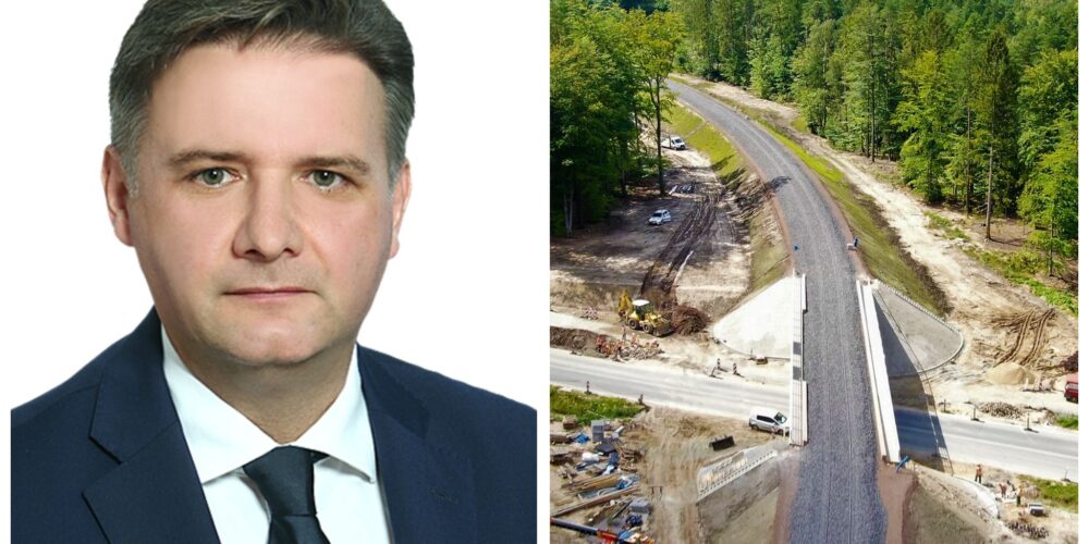 Michał Kowalski o budowie nowej łącznicy kolejowej w Kartuzach