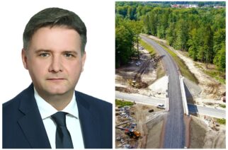 Michał Kowalski o budowie nowej łącznicy kolejowej w Kartuzach
