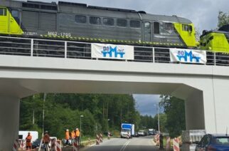 Wiadukty w Kartuzach „zaliczyły” próbę ciężaru