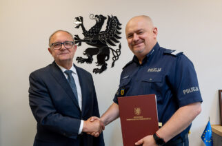 Wsparcie finansowe samorządu województwa dla pomorskiej policji
