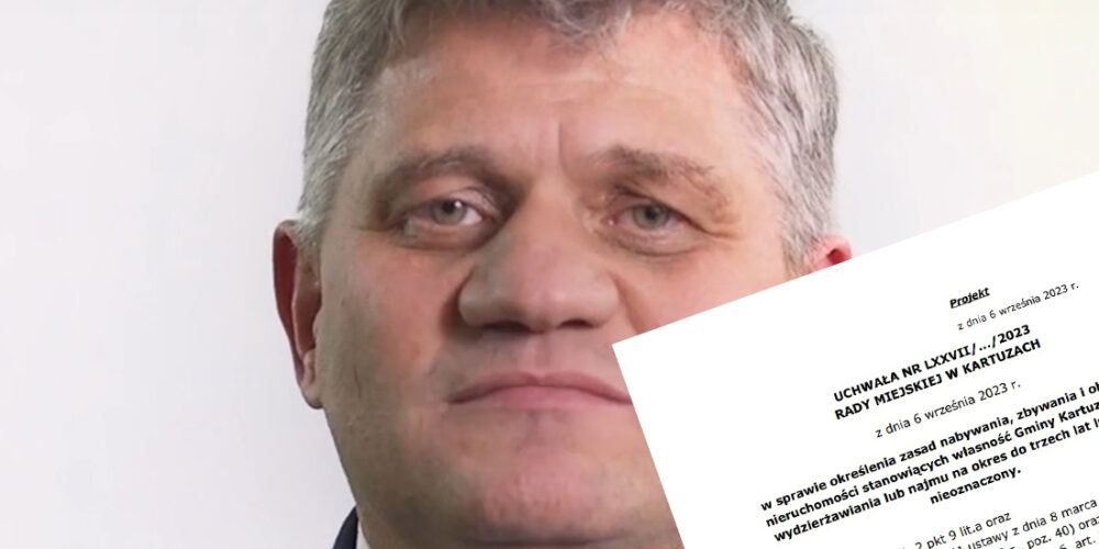 A. Bystron grzmi ws. uchwały, która pojawi się na najbliższej sesji RM w Kartuzach