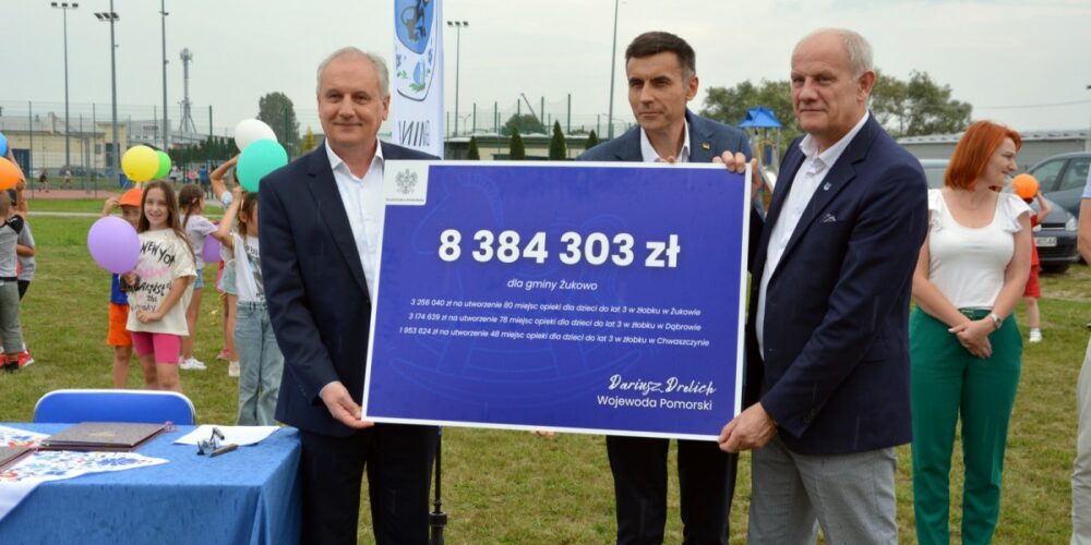 Jest dofinansowanie na budowę 3-ech żłobków