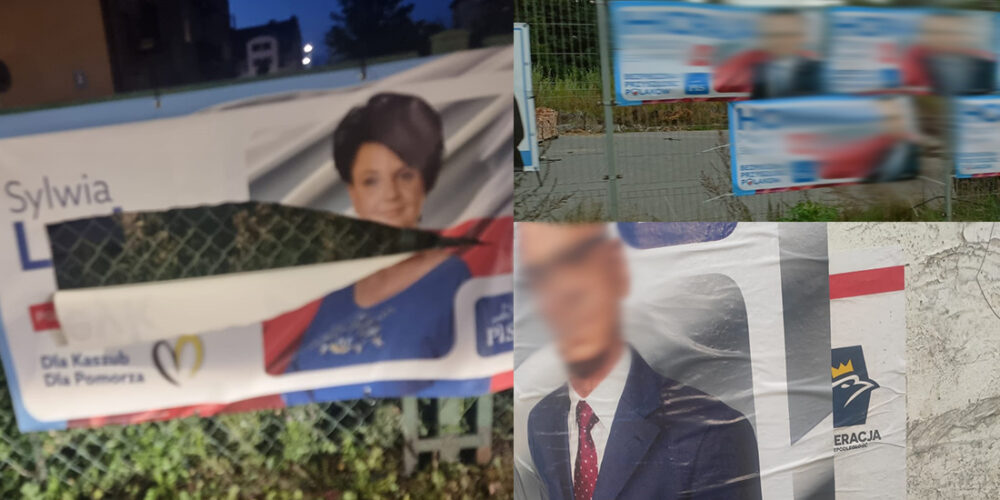 Przedwyborcza „wojenka” na banery trwa w najlepsze
