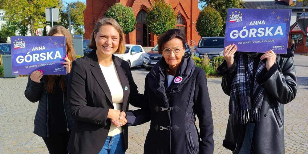 Górska i Rek na wspólnej konferencji prasowej. Wspominały m. in. lockdown