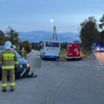 Kolizja z udziałem autobusu. Było groźnie