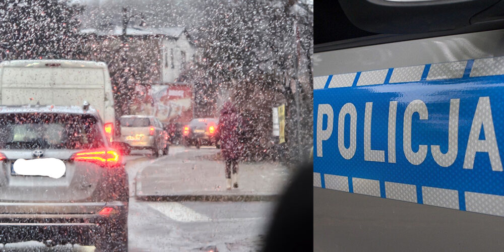 Trudne warunki na drogach. Jest apel policji